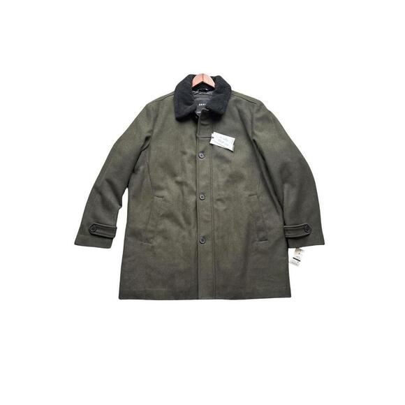 Dkny Other - DKNY Mens Ultra Loft Jacket Insulated Wool Blend Size XXL New